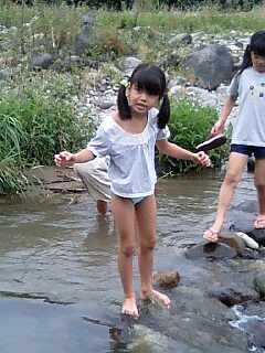 水遊び　盗撮　 川遊び: Bookmark Diary